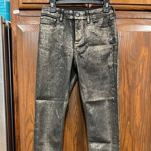 All Saints Womens Miller Snake Jeans